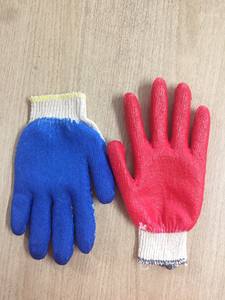 ถุงมือยางเคลือบครึ่งนิ้วถุงมือทำงานเพื่อความปลอดภัยจากเวียดนาม - Product Image 4