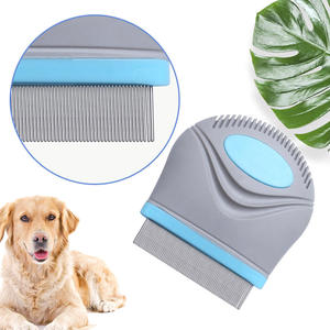 Nuevo Peine Antipulgas de Una Sola Cara para Perros y Gatos con Dientes Densos y Agujas de Acero Inoxidable para el Cuidado de Mascotas y Desenredar Nudos HR-035 - Product Image 4