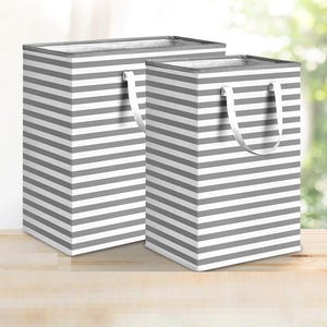 Commercio all'ingrosso articoli per la biancheria polverosa antipolvere grandi 100L di stoccaggio impermeabile secchio pieghevole panno verticale sporco cesto della biancheria - Product Image 3