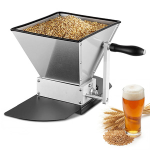 Moulin à grains manuel, broyeur de malt pour brassage maison, broyeur de blé réglable pour la fabrication de bière - avec <span class=keywords><strong>2</strong></span> rouleaux en acier inoxydable - Product Image 2