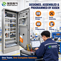 Système de panneau de commande PLC clé en main, conception personnalisée, assemblage, programmation, FAT et mise en service sur site pour les projets EPC