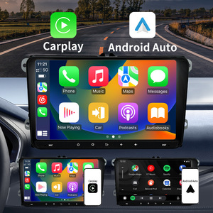 CARUPEZ 9 pollici universale Android Car Stereo per <span class=keywords><strong>Volkswagen</strong></span> <span class=keywords><strong>VW</strong></span> OEM stile pulsanti di navigazione unità principale DSP 8581/7862 8core - Product Image 5