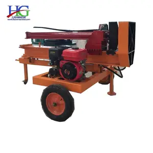 high efficiency Hydraulic Vertical and horizontal tree stump splitting machine log splitter