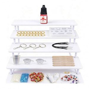 TOYSRUNNER Kit de Accesorios de Moda para Hacer Joyas de Resina con Adhesivo de Curado Rápido Transparente, Luz UV y Moldes de Silicona - Product Image 4