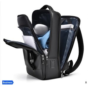 Wholesale New Luxury Leather Shoulder <b>Backpack</b> Pu Leather <b>Backpack</b> Business Commuting <b>Laptop</b> <b>Backpack</b> With USB - Product Image 2