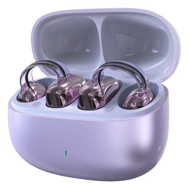 YX59 Sport Fitness Workout Ultra Open-Ear TWS Earbuds Wireless Ergonomic Clip-On Headset Waterproof Noise Reduction Headphone