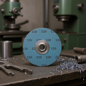 Disco Abrasivo de Corindón Grano 120 con Acoplamiento Rápido Hembra para Muelas Abrasivas - Product Image 3