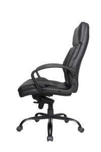 Sedia da Ufficio Direzionale in Pelle Resistente con Funzione Girevole, Design Moderno, Lussuosa Pelle Sintetica, Silla Ejecutiva - Product Image 5