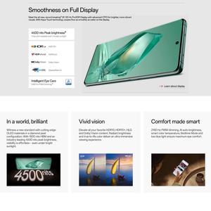 Oneplus 12 5G EU พร้อมที่ชาร์จสมาร์ทโฟนเวอร์ชันสากล6.82นิ้ว16GB + 512GB ปลดล็อกด้วยใบหน้าแบตเตอรี่ขนาด5400mAh ชาร์จได้อย่างรวดเร็ว - Product Image 3