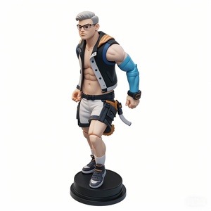 Fábrica OEM plástico PVC 5 pulgadas realista mini figuritas <span class=keywords><strong>japon</strong></span>és Vinilo Suave articulaciones móviles figura de acción modelo Juguetes - Product Image 1