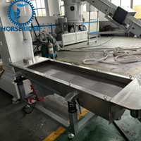 Ligne de compactage et de granulation de film PE à haute efficacité, machine de granulation de plastique à basse température pour le recyclage