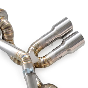 Tuyau d'échappement Cat-back en alliage de titane Valvetronic pour <span class=keywords><strong>Porsche</strong></span> Cayman <span class=keywords><strong>S</strong></span> <span class=keywords><strong>Boxster</strong></span> <span class=keywords><strong>S</strong></span> 981 2012-2017 3.4 Collecteur Silencieux - Product Image 3