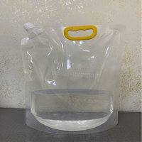 Volume debout personnalisé 1l poche à bec verseur de jus liquide