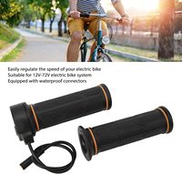 Accélérateur à torsion complet 192X pour vélos électriques, compatible avec les moteurs BBS01/BBS02/BBSHD, contrôle pratique, large plage de tension