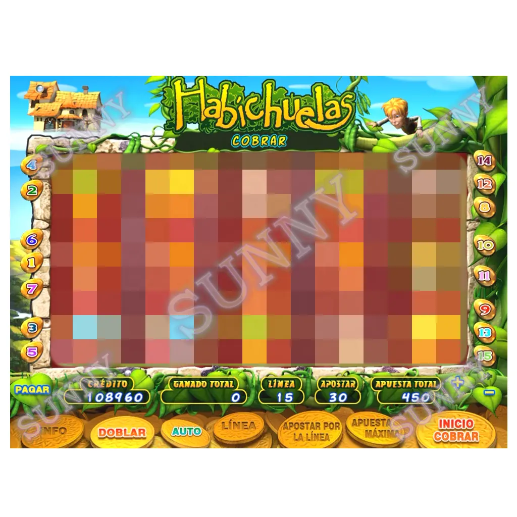 Habichuelas Beanstalk Aic Borden Spielebrett mit Schale juegos tarjeta de juegos Agent 008 88 Fortunes für Spielautomat