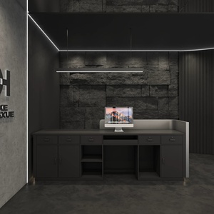 Mostrador de Recepción Moderno, Mesa de Recepción, Estación de Servicio para Vestíbulo - Product Image 4