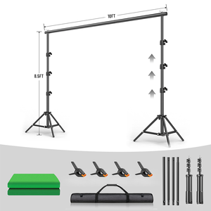 2*3M sfondo verde Chroma Key sfondo bianco <span class=keywords><strong>e</strong></span> nero per la fotografia in Studio fotografico - Product Image 4