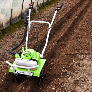 Pequeño cultivador rotativo de mano para huerto, cortacésped eléctrico a gasolina - Product Image 4
