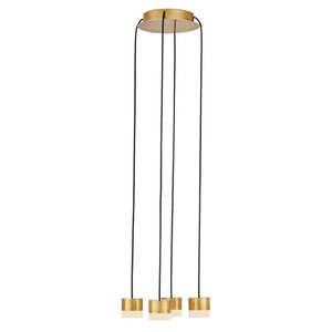 Nordic 4 Lights Natural Alabaster LED Modern <b>Chandelier</b> Pendant Light Hanging Lamp for Living Room Dining Room - Product Image 5