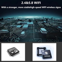 Système Android 11 Amplificateur à 8 canaux 4-64G Lecteur de musique à écran tactile de 8 pouces Tuya APP Panneau de commande Amplificateurs récepteurs intégrés