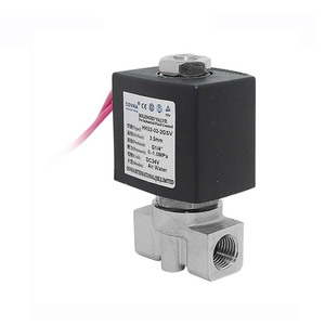 Vanne solénoïde électrique à action directe COVNA 24VAC en acier inoxydable 304 - Product Image 6