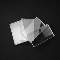 Plaque de silice en verre fondu à haute transmission de la lumière Disques en verre de quartz à haute pression