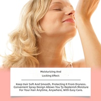 Brume parfumée pour cheveux pour femmes, parfum de rose, taille standard, nourrit les mèches, procure une hydratation profonde, laisse les cheveux frais et floraux