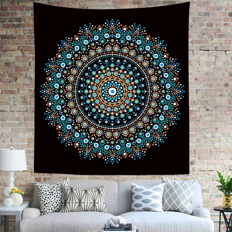 Mandala Decor Custom Tapestry Wall Hanging For Bedroom Dorm Room