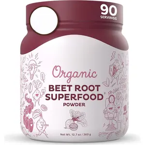 Suplemen bubuk organik nutrisi kustom untuk jus smoothies alami mewarnai bubuk akar bit suplemen