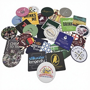 Posavasos de Papel Personalizados Impresos con Logo, Absorbentes para Oficina, Hotel, Tazas de Té y Cerveza - Product Image 2