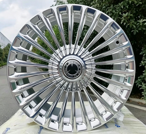 Nouvelles jantes en aluminium forgé en deux parties chromées FSB Performance Car pour <span class=keywords><strong>Mercedes</strong></span> Vito V-class W447, pièces de roues Maybach - Product Image 1