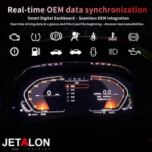 for BMW 3 Series E46 1999-2006 Android IPS LCD Instrument <b>Digital</b> Dashboard Panel Cluster Virtual Cockpit GPS Speedometer <b>Clock</b> - Product Image 4