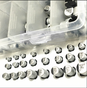 ชุดตัวเก็บประจุชนิดอิเล็กโตรไลต์อลูมิเนียม SMD ความจุ1UF-220uF ความจุทั่วไป<span class=keywords><strong>13</strong></span>ชนิด - Product Image 2