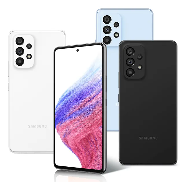 Vente en gros à bas prix, téléphone Android d'origine d'occasion, écran OLED 6.4 pouces Samsung Galaxy A53 4g 5g 128 Go, téléphones portables d'occasion