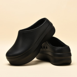 Women's Winter Slippers EVA Fleece Lined Non Slip Warm <b>Closed</b> <b>Toe</b> Slip On Cotton Shoes For Couples - Product Image 2