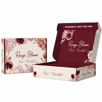 Cajas de Cartón Corrugado Plegables Personalizadas con Diseño de Avión para Joyería, Cosméticos, Envío y Ropa en Colores Variados