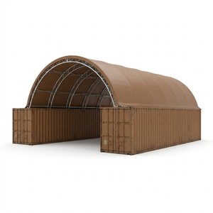 Abri de chantier en acier galvanisé pour 1 personne, avec climatiseur, pour bureau, salle de bain, conteneur, toilettes, camping, stockage, construction - Product Image 5