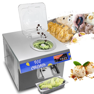 Congelador Continuo de Sobremesa de 24L de Capacidad, Máquina de Helado Duro 4 en 1 con Enfriamiento por Aire, Pequeña Máquina Expendedora de Yogur y Leche - Product Image 3