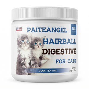 Suplementos Premium para Gatos Hechos en EE. UU.: Probióticos para el Alivio <span class=keywords><strong>de</strong></span> las Bolas <span class=keywords><strong>de</strong></span> Pelo, Omega-3, Lisina y Taurina - Solución para el Bienestar Intestinal Felino - Product Image 6