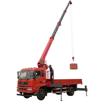 8 Ton Hydraulic Cargo Truck Crane hydraulic lorry crane truck mounted crane 5 Ton 10 Ton 12 Ton 16 Ton 20 Ton 25 Ton