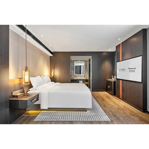 Homewood Suites by Hilton <span class=keywords><strong>Hotel</strong></span> Casegoods Ensemble mobilier élégant pour chambre à coucher royale de luxe turque contemporaine et queen size - Product Image 5