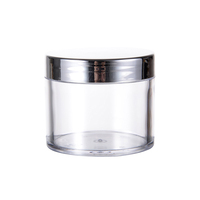 Vente en gros de pots en PS de 60 g (2 oz) et 120 g (4 oz) pour gommage des lèvres, pots à paillettes, pots en plastique pour poudre et crème pour nail art