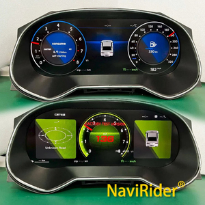 Panel de Instrumentos Digital LCD para SEAT Leon 2013-2018, Cabina Virtual, Velocímetro, Carplay, Tacómetro, Odómetro - Product Image 1