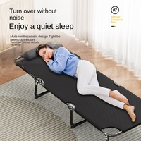 Portable Simple Bureau Inclinable Pliable Ménage Lit pour Adultes Simple Accompagnement Plage Sieste Lit Déjeuner Pause Sieste Lit