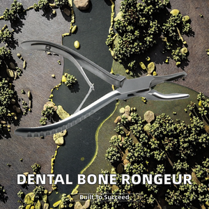 Rongeur osseux dentaire Friedman 14cm/5.5" – Forceps chirurgical en acier, manuel, de précision, pour la coupe et le remodelage – Instruments dentaires - Product Image 2