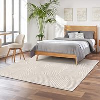 Meistverkaufter Heimteppich im Minimalistischen Stil Kaschmirähnlicher Jacquard-Teppich Schallisolierend Rutschfest Maschinenwaschbar