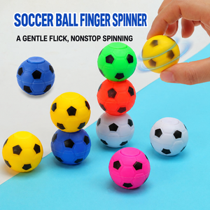 Mini ballon de football coloré Pop Fidget Toy, jouet sensoriel anti-stress à bulles à presser pour les cadeaux de fête et les sacs cadeaux pour enfants - Product Image 1