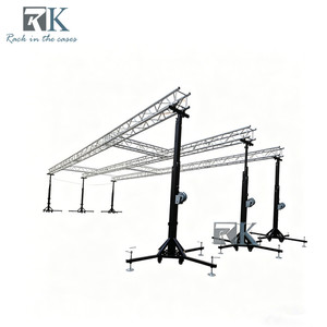 Soporte de manivela de aluminio con truss Altura ajustable Soporte de torre de 250kg - Product Image 1