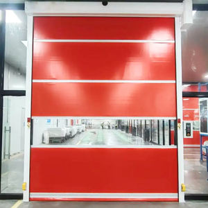 <span class=keywords><strong>Porte</strong></span> à enroulement industrielle en PVC haute vitesse sur mesure avec moteur servo et sécurité infrarouge pour la logistique <span class=keywords><strong>d</strong></span>'entrepôt - Product Image 4