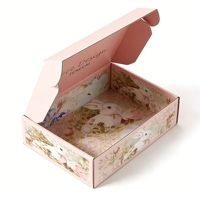 Boîtes d'expédition écologiques OEM, emballages cadeaux en carton ondulé personnalisés